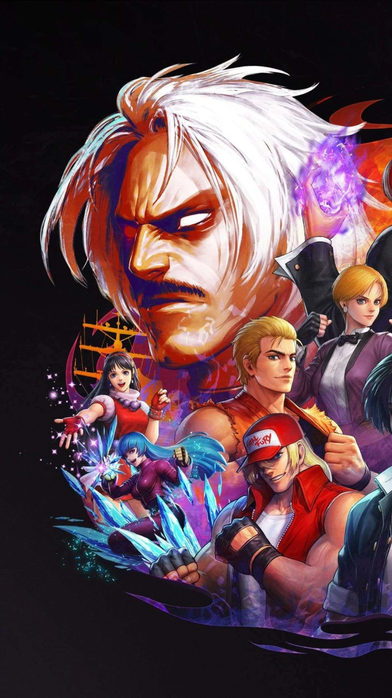 The King of Fighters 4K Mobile Wallpaper