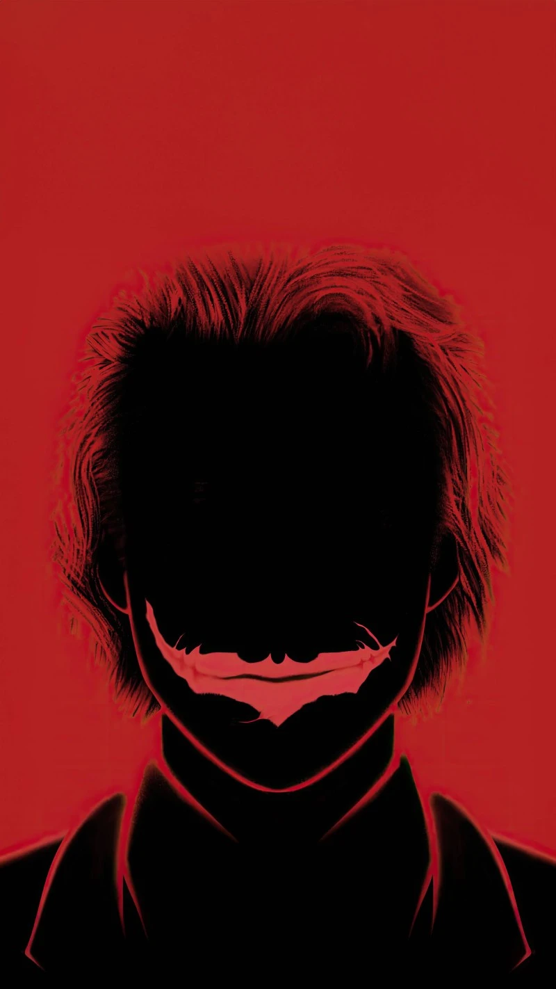 Joker's Sinister Smile 4K Mobile Wallpaper