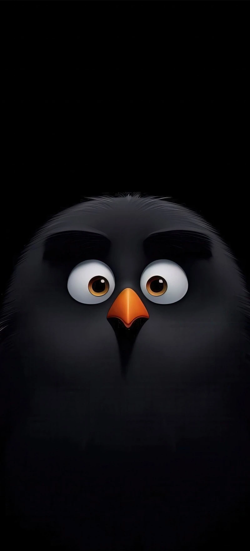 AI-Generated Angry Bird Wallpaper 4K Mobile Wallpaper