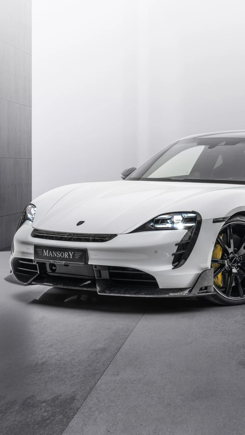 Mansory Porsche Taycan 4K Mobile Wallpaper