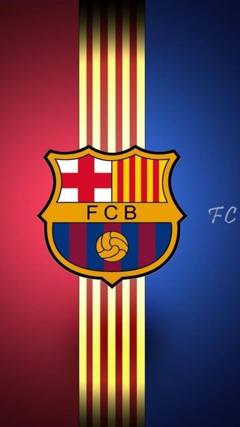 FC Barcelona Crest 4K Mobile Wallpaper