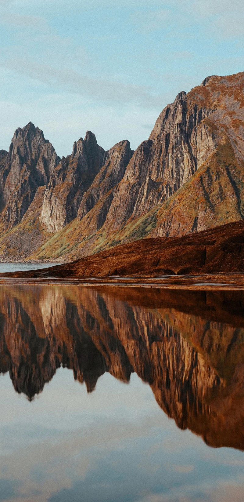 Mountain Reflection 4K Mobile Wallpaper