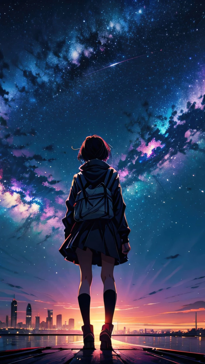 City Lights 4K Mobile Wallpaper