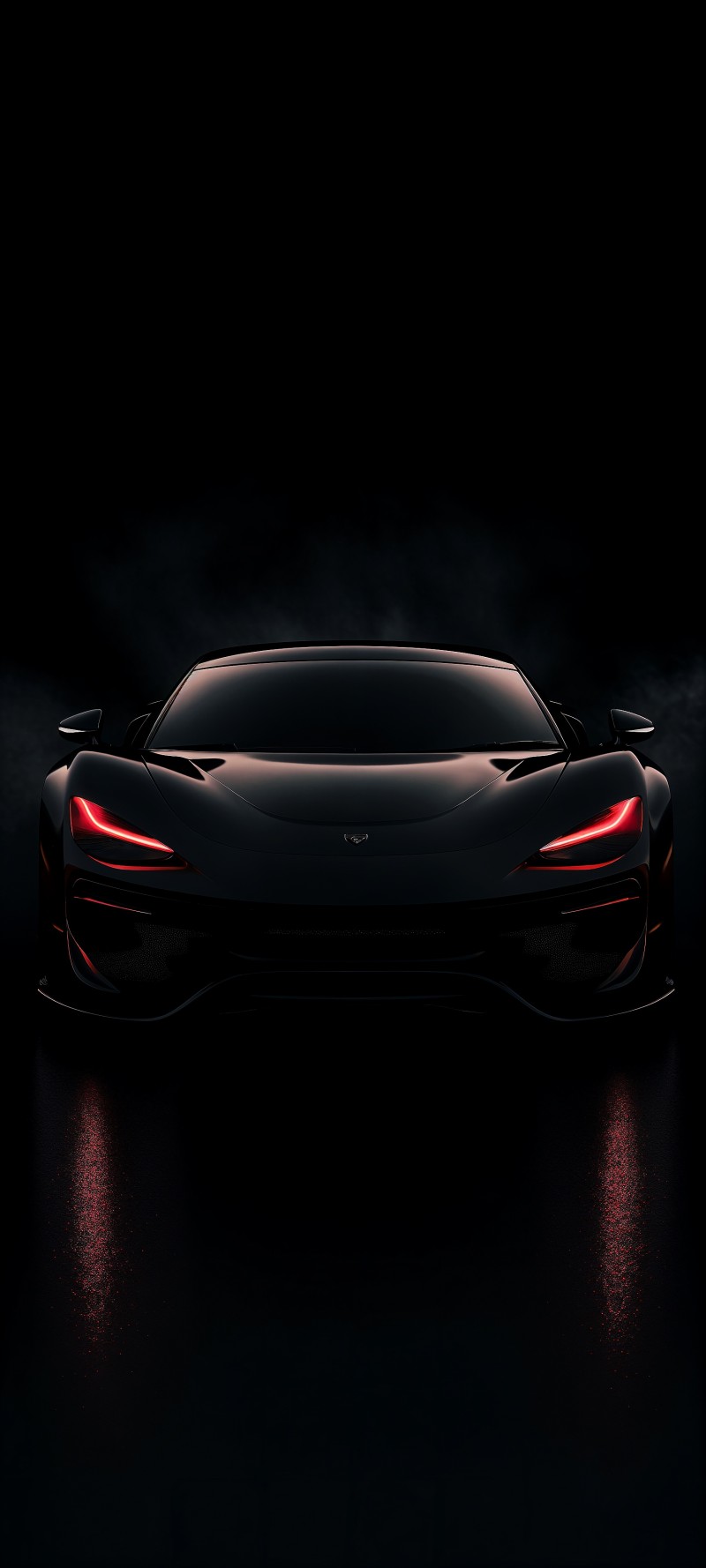 Sleek Black McLaren Sports Car Nighttime City Drive Wallpaper 4K Drive Wallpaper