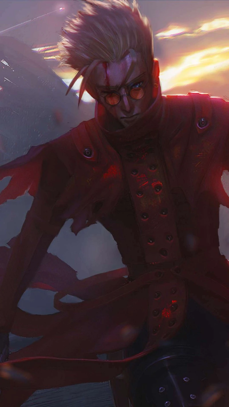 Damaged Red Coat 4K Mobile Wallpaper