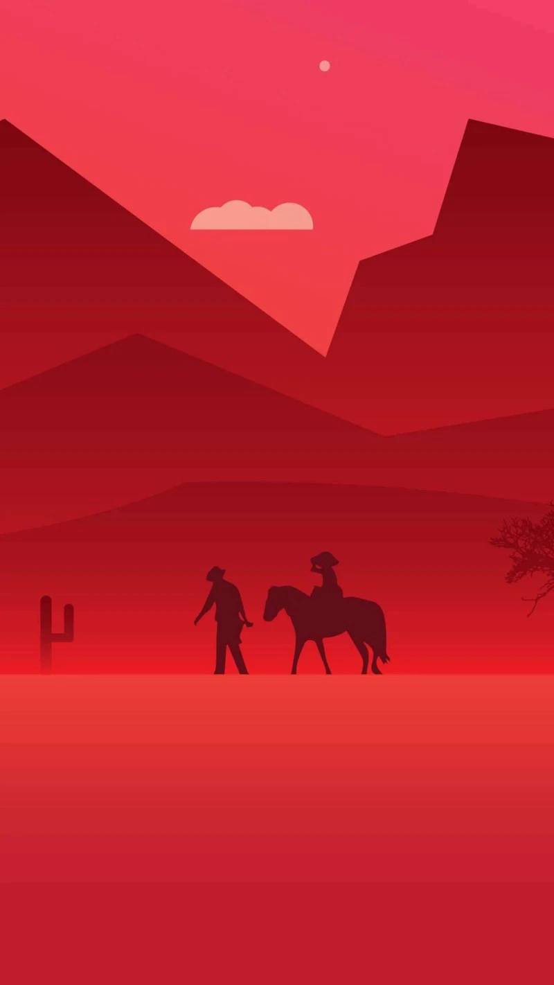 Desert Journey 4K Mobile Wallpaper