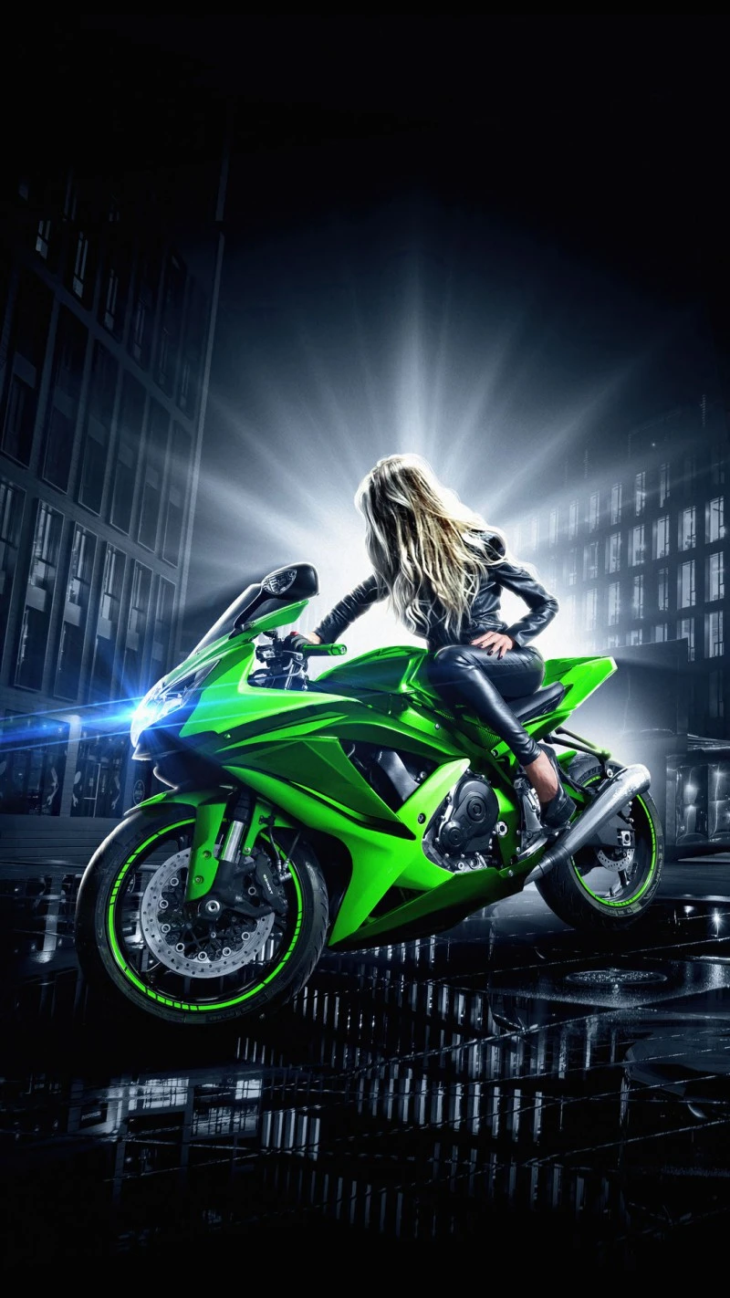 Green Machine 4K Mobile Wallpaper