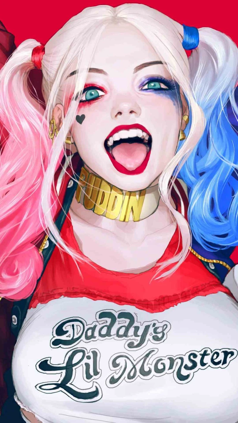 Harley Quinn 4K Mobile Wallpaper