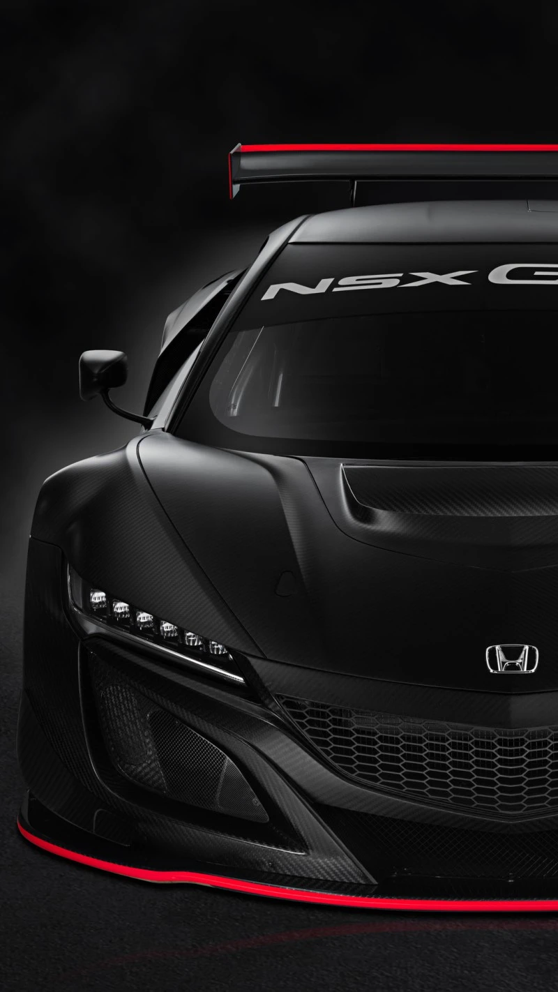 Honda NSX GT3 4K Mobile Wallpaper