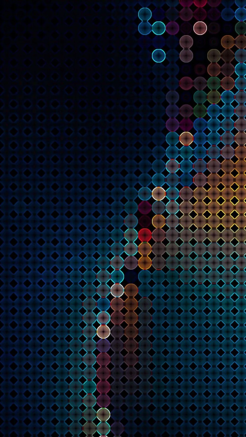 Pixelated Mosaic 4K Mobile Wallpaper