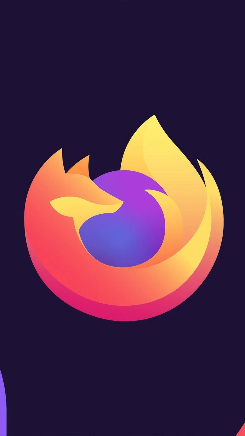 Firefox Logo 4K Mobile Wallpaper