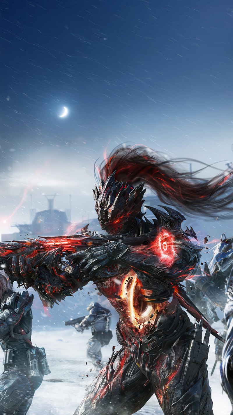 4K mobile wallpaper Mechanical Dragon Attack - Games for Android and iPhone