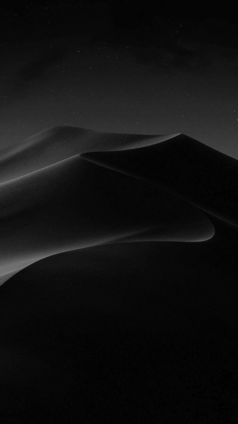 Starry Desert Night 4K Mobile Wallpaper