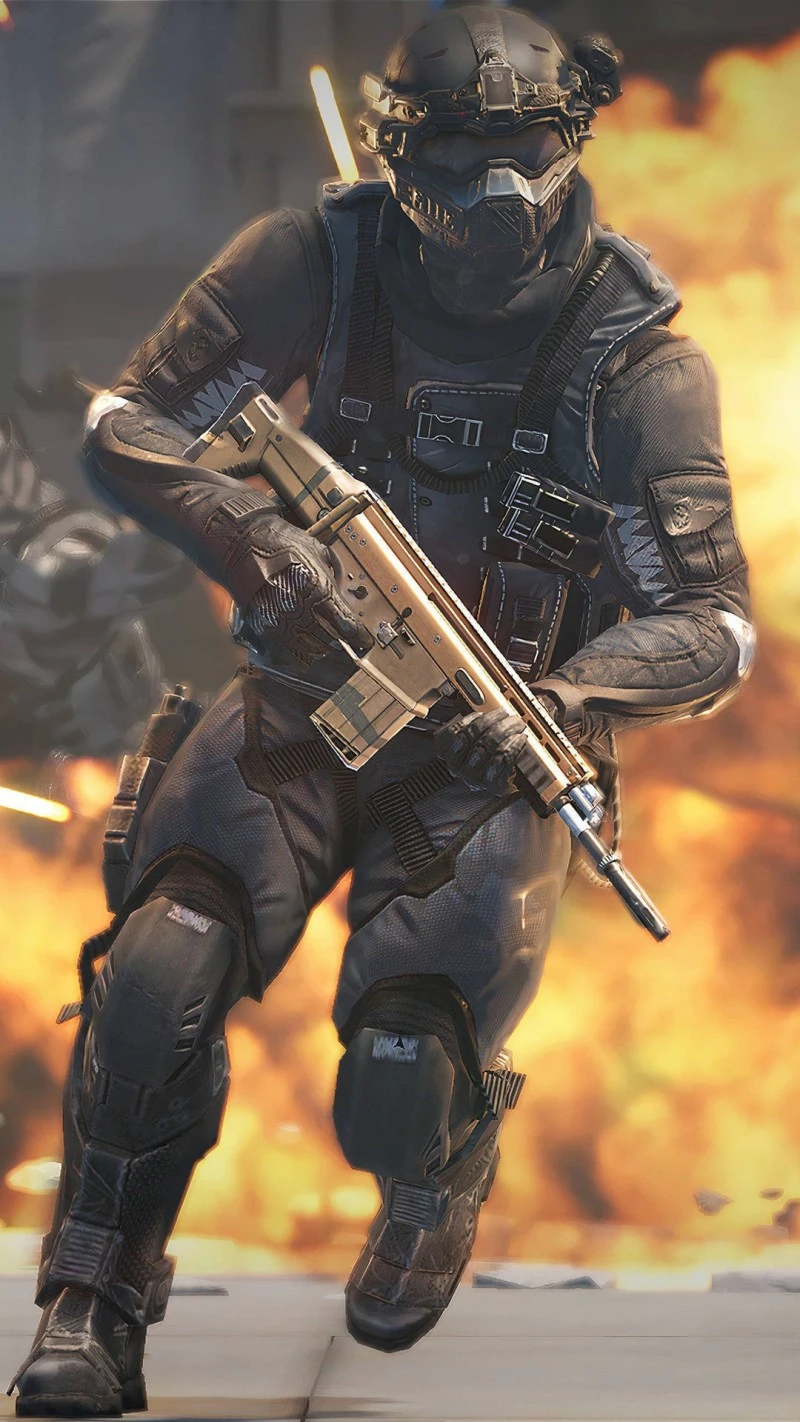 Modern Warfare Soldier 4K Mobile Wallpaper