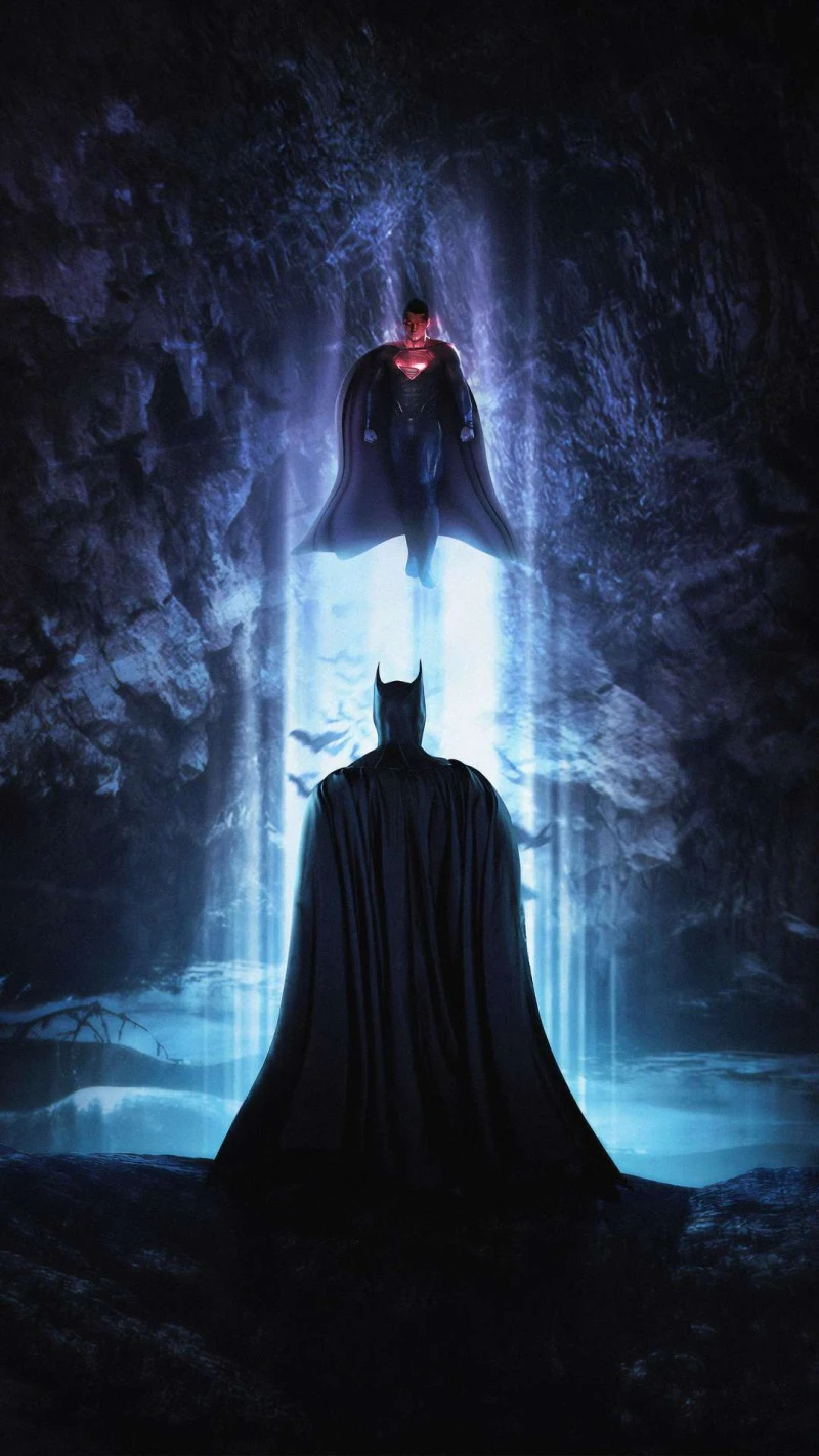 Batman vs. Superman: Dawn of Justice 4K Mobile Wallpaper