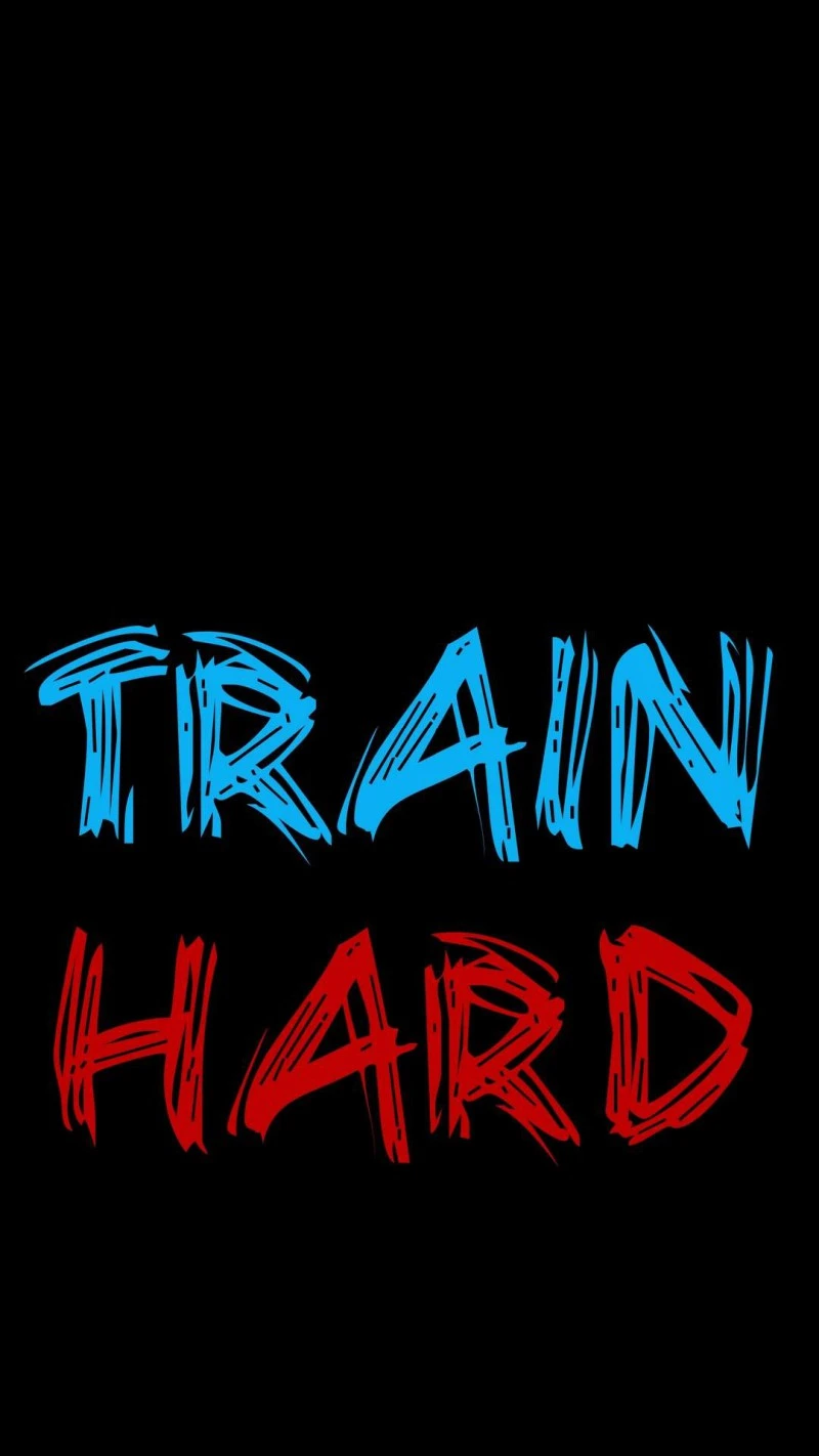 Train Hard 4K Mobile Wallpaper
