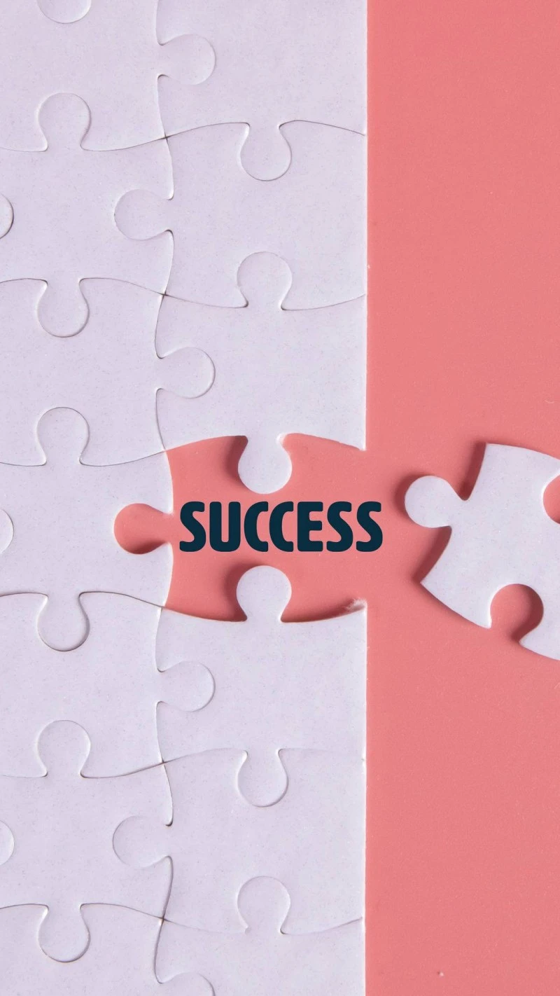 Success Puzzle 4K Mobile Wallpaper