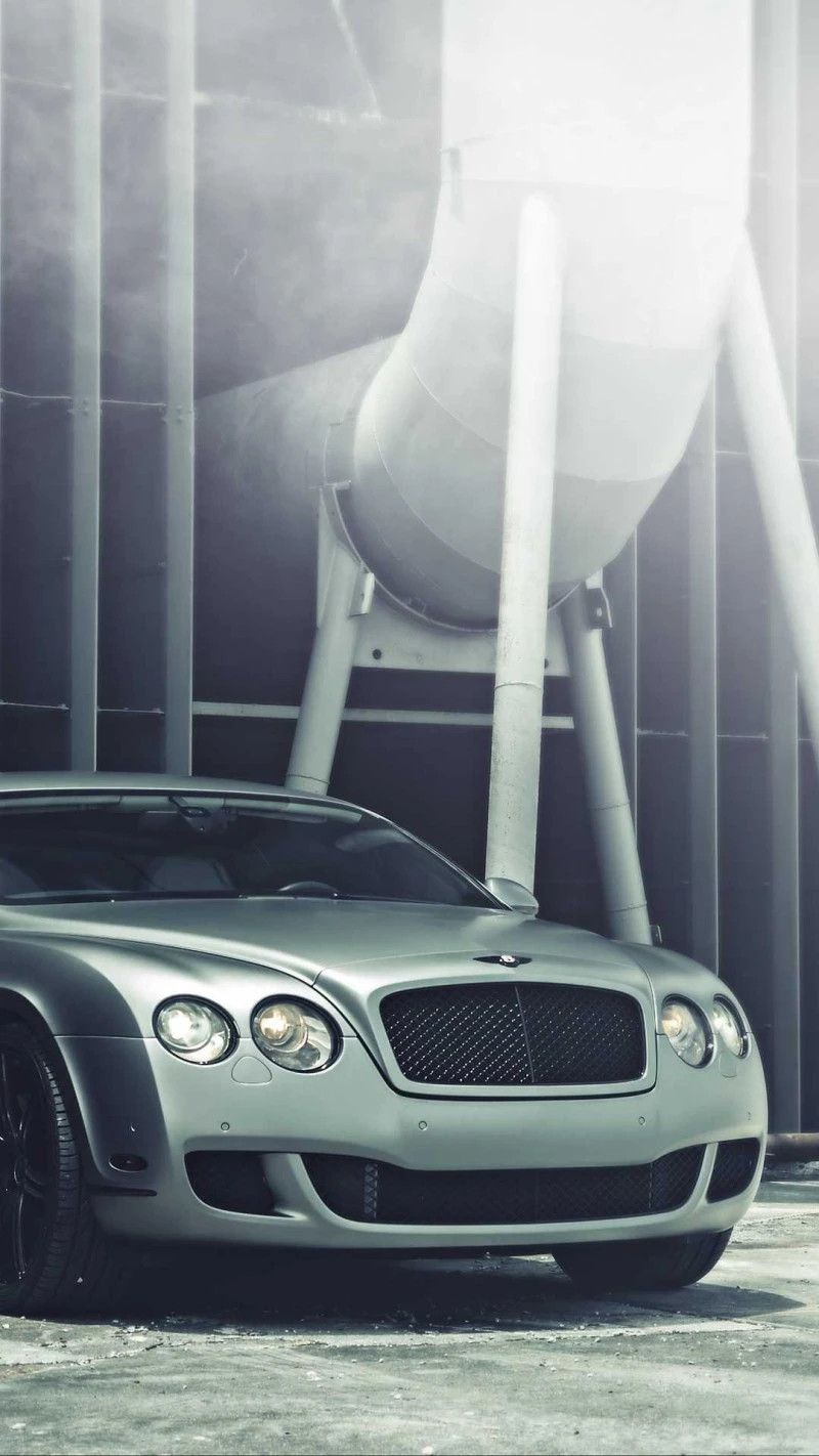 Majestic Bentley Continental GT Front View 4K Mobile Wallpaper
