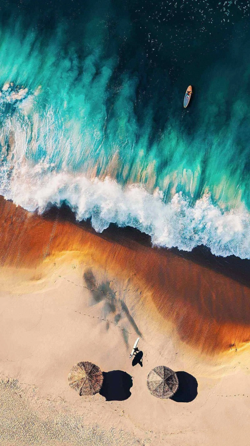 Coastal Serenity 4K Mobile Wallpaper