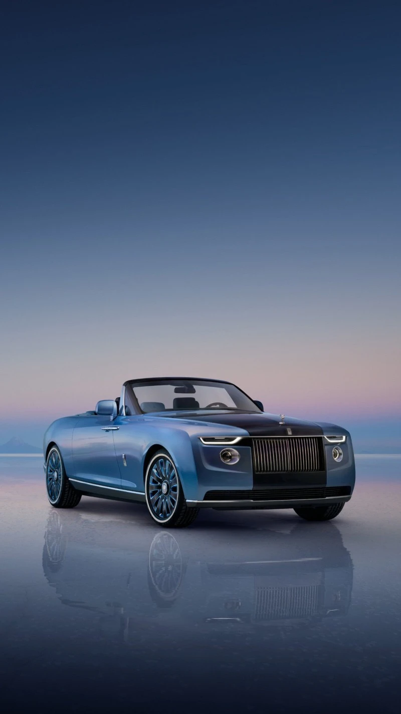 Rolls-Royce Boat Tail Convertible 4K Mobile Wallpaper