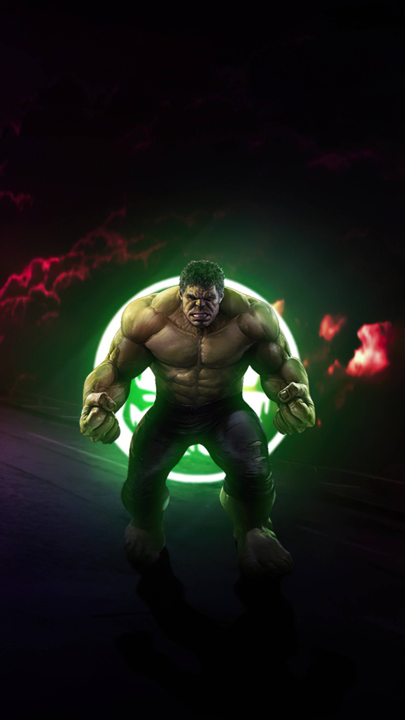 The Incredible Hulk 4K Mobile Wallpaper