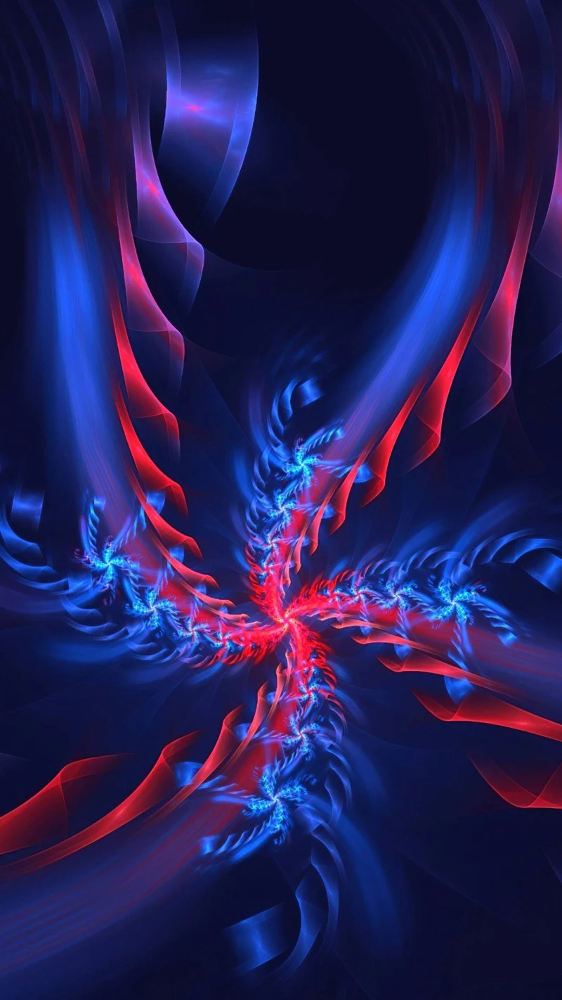 Cosmic Swirl 4K Mobile Wallpaper