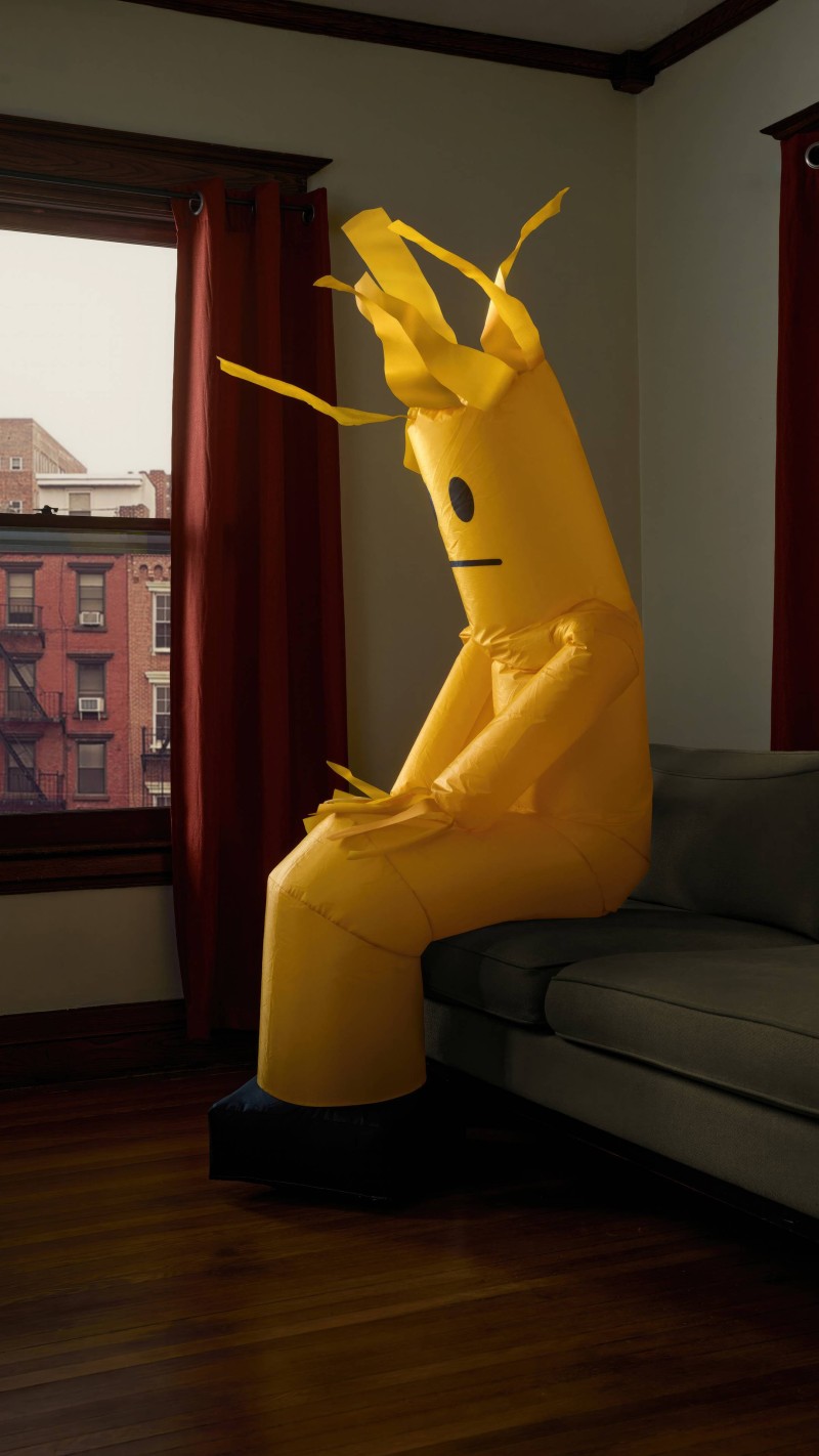 Wacky Waving Inflatable Guy Lounging 4K Man Wallpaper