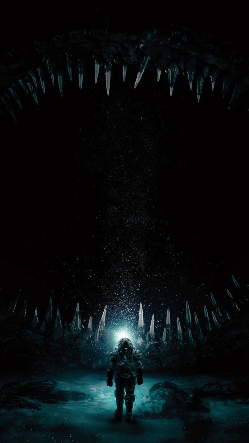Leviathan's Jaws 4K Mobile Wallpaper