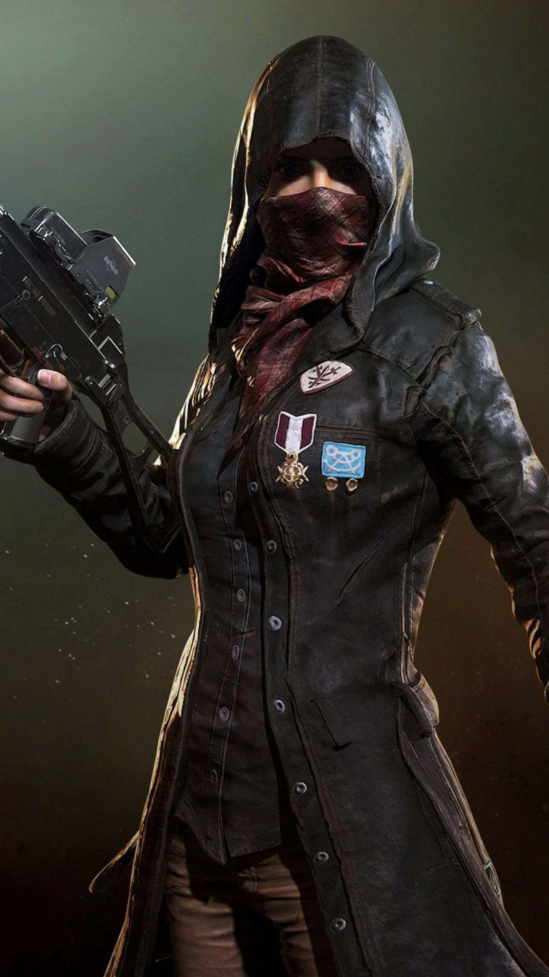 PUBG Mysterious Operator 4K Mobile Wallpaper