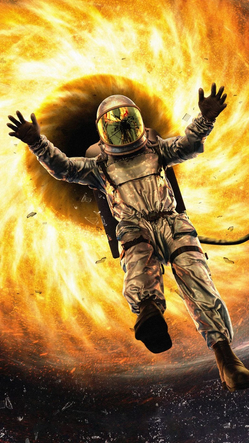 Into the Abyss 4K Mobile Wallpaper