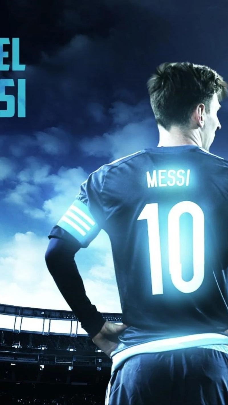 Lionel Messi: Back to the Stadium 4K Mobile Wallpaper