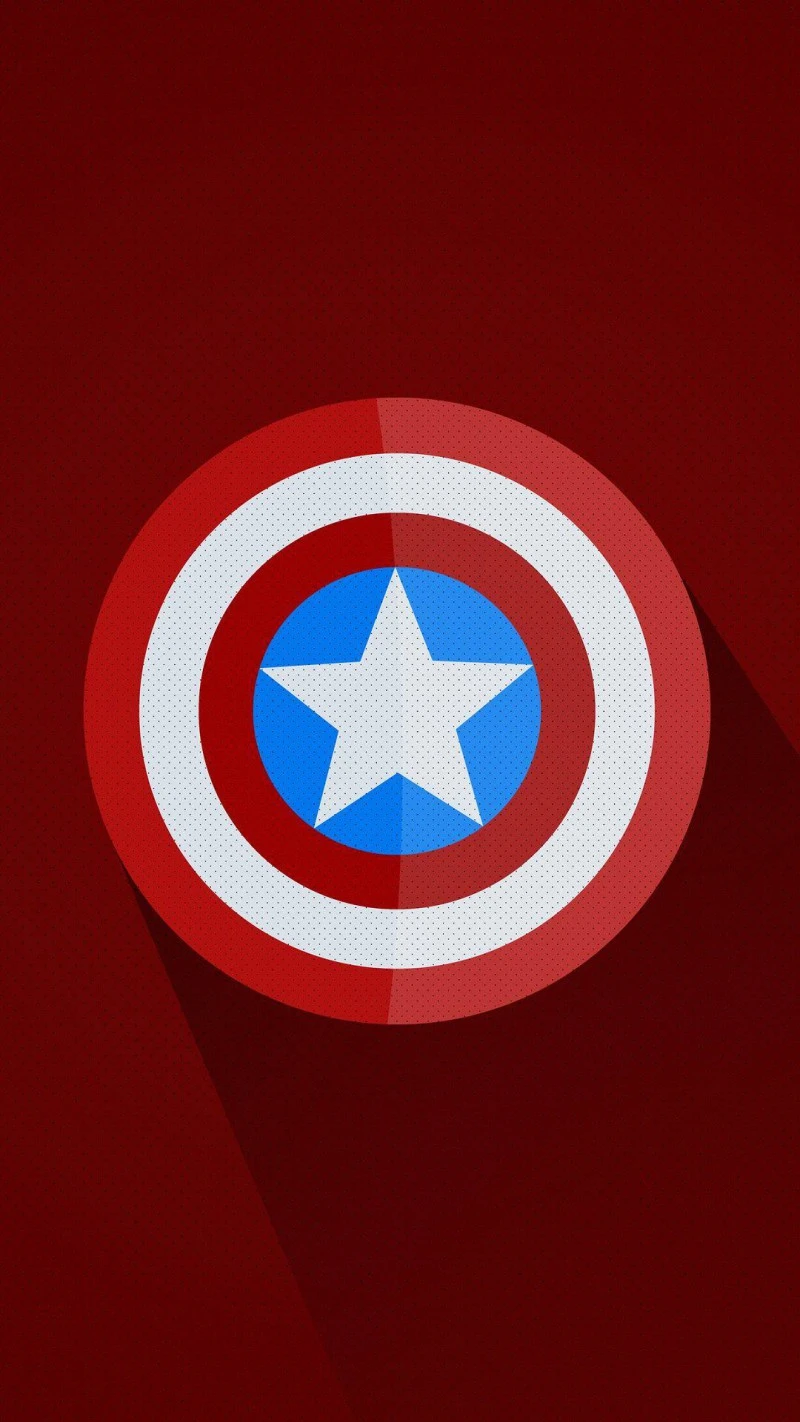 Captain America's Shield 4K Mobile Wallpaper