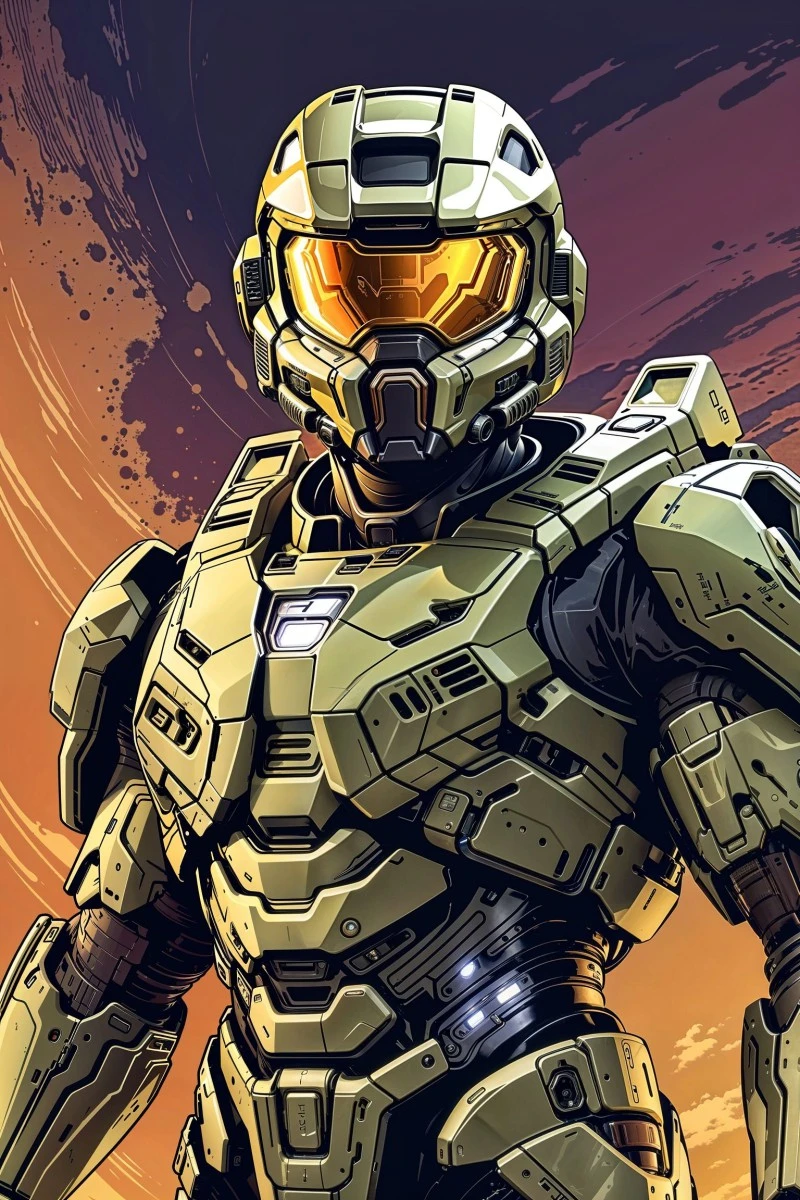 Halo The Master Chief 4K Mobile Wallpaper