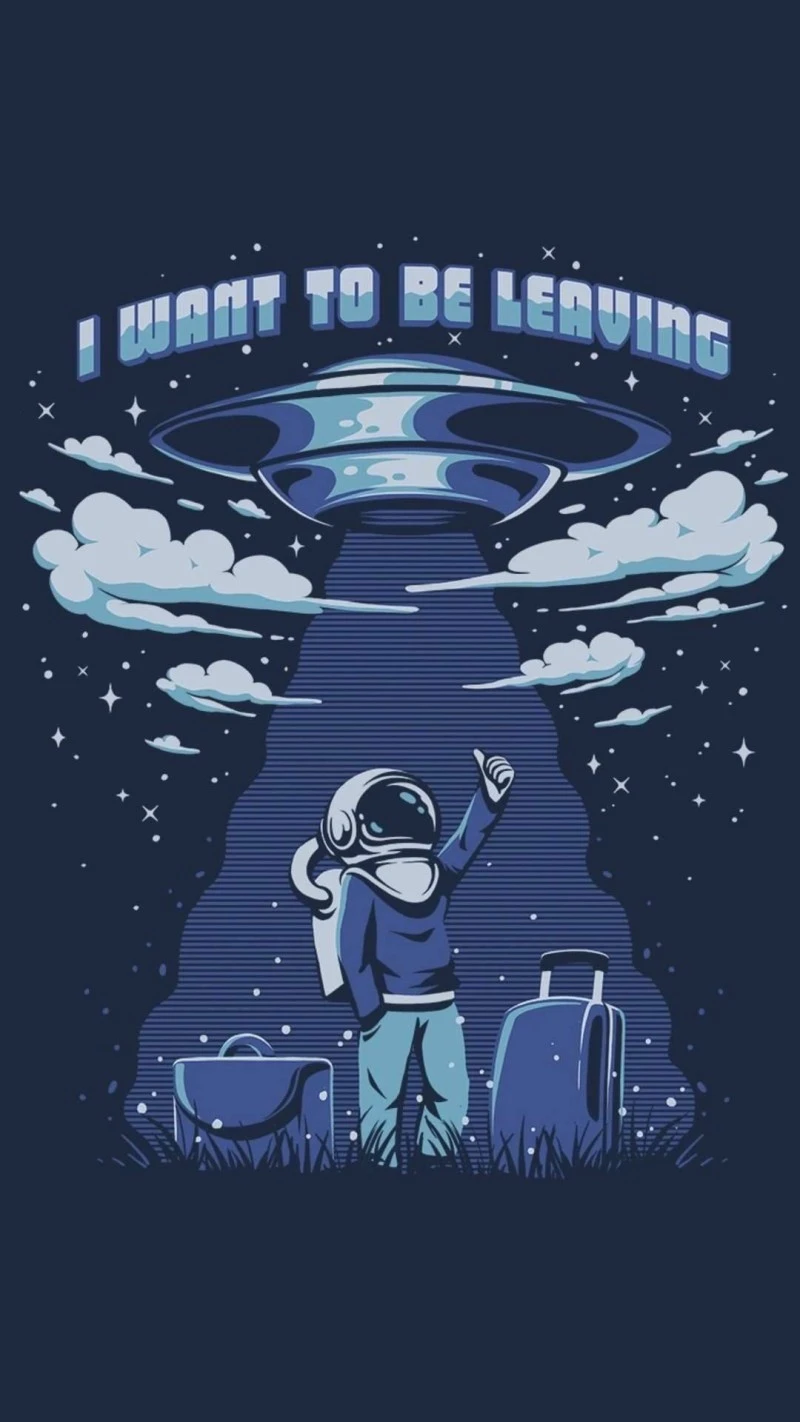 Astronaut Ready for Departure 4K Mobile Wallpaper