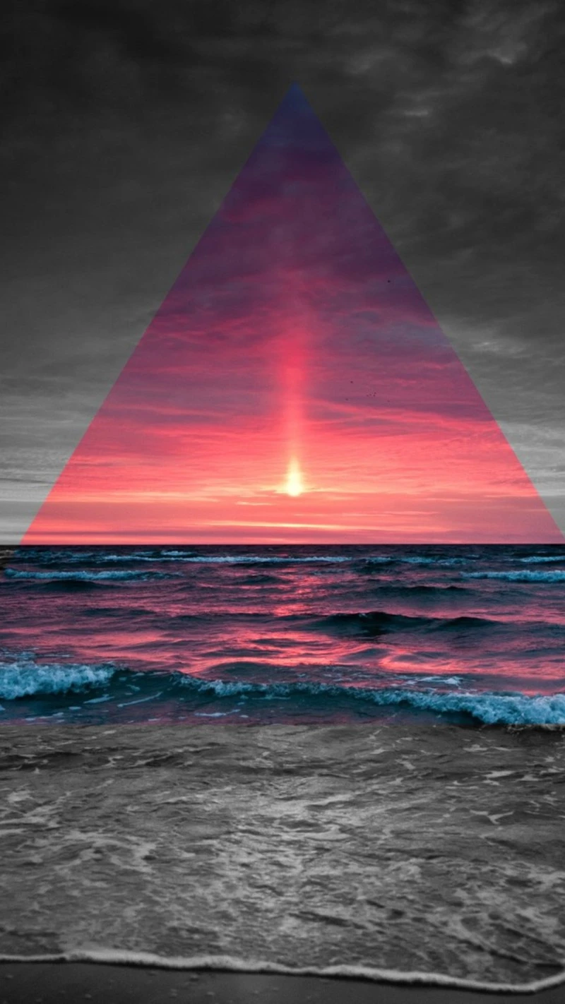 Sunrise Seascape 4K Mobile Wallpaper