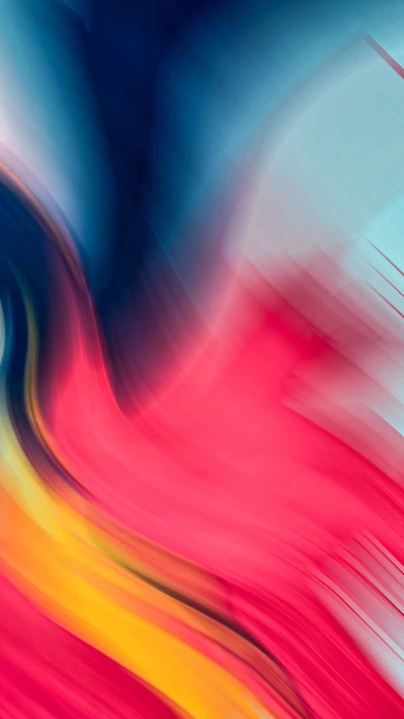 Swirling Color Waves 4K Mobile Wallpaper