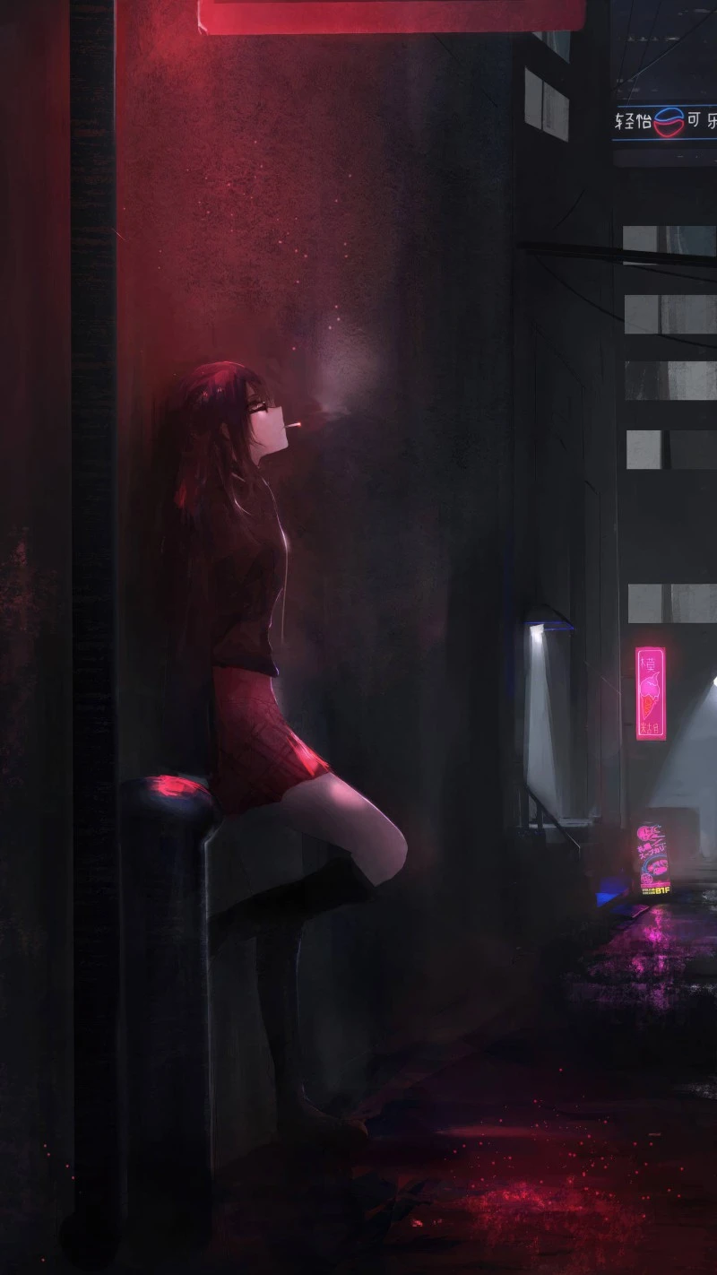 Urban Solitude 4K Mobile Wallpaper