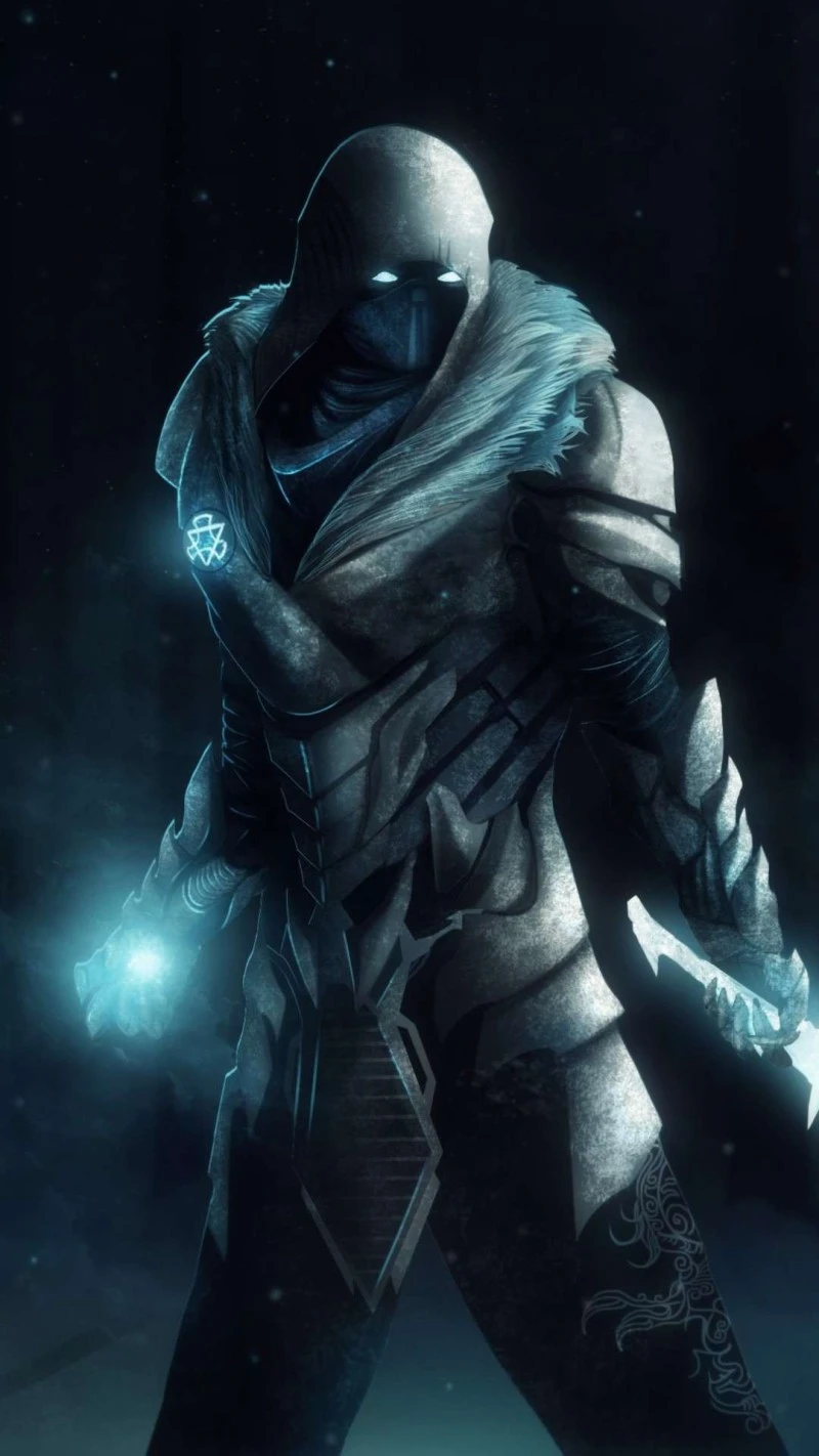 Frozen Guardian 4K Mobile Wallpaper
