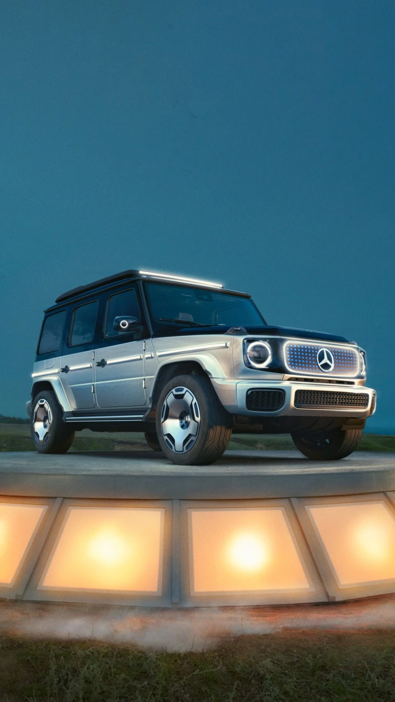 Futuristic Mercedes-Benz G-Class 4K Mobile Wallpaper