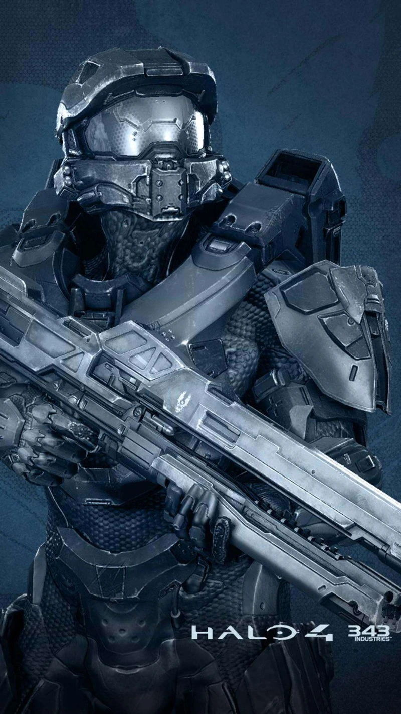 Halo 4: Master Chief 4K Mobile Wallpaper