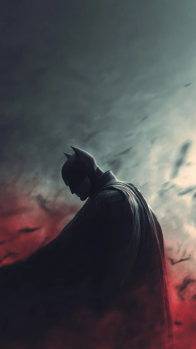 The Dark Knight Rising 4K Mobile Wallpaper