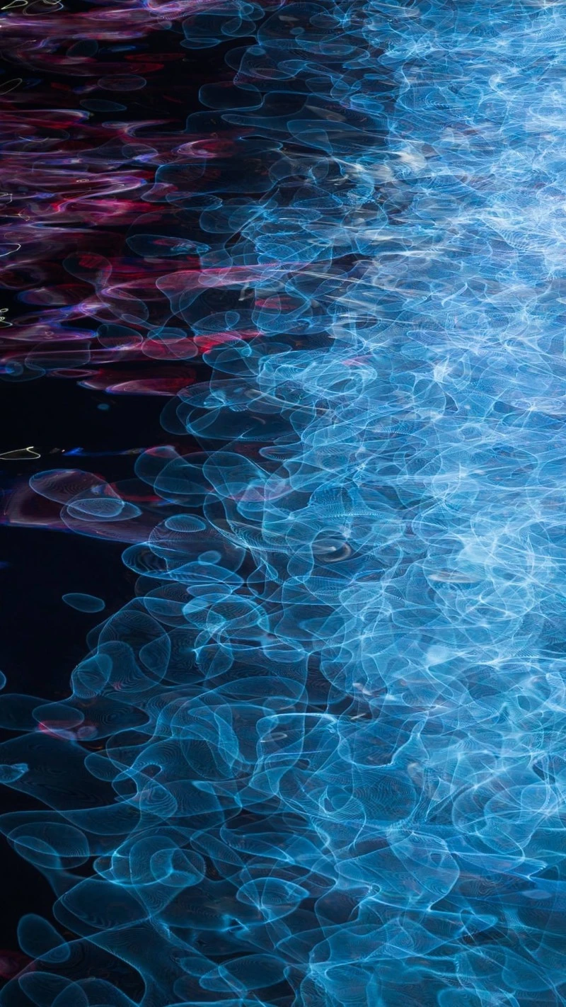 Abstract Neon Lightscape 4K Mobile Wallpaper