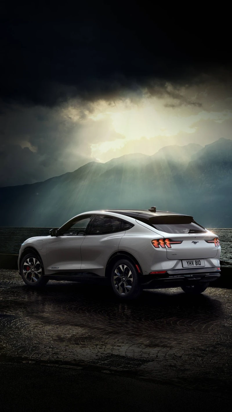 Ford Mustang Mach-E Electric SUV 4K Mobile Wallpaper
