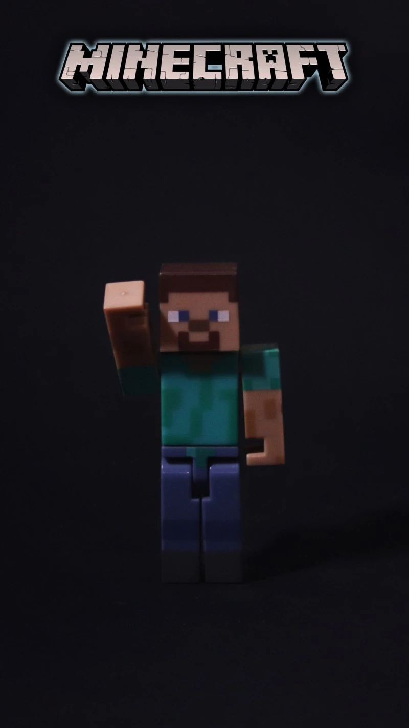 Minecraft Steve 4K Mobile Wallpaper