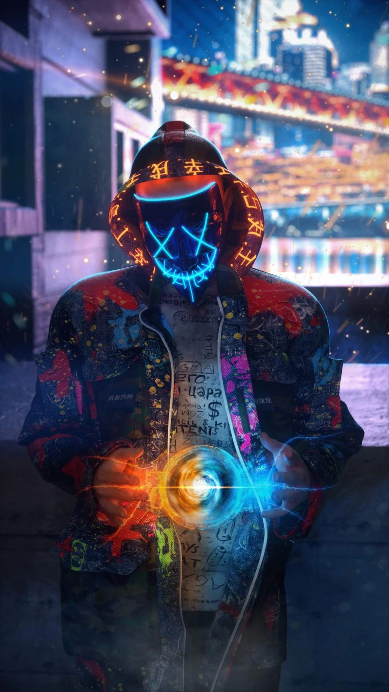 Energy Surge 4K Mobile Wallpaper