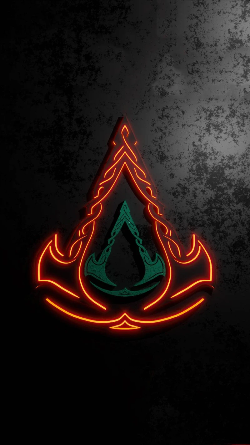 Assassins Creed Logo 4K Mobile Wallpaper