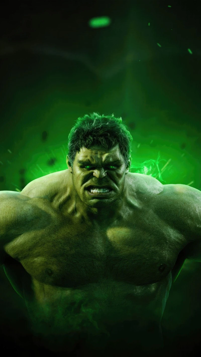 The Incredible Hulk 4K Mobile Wallpaper