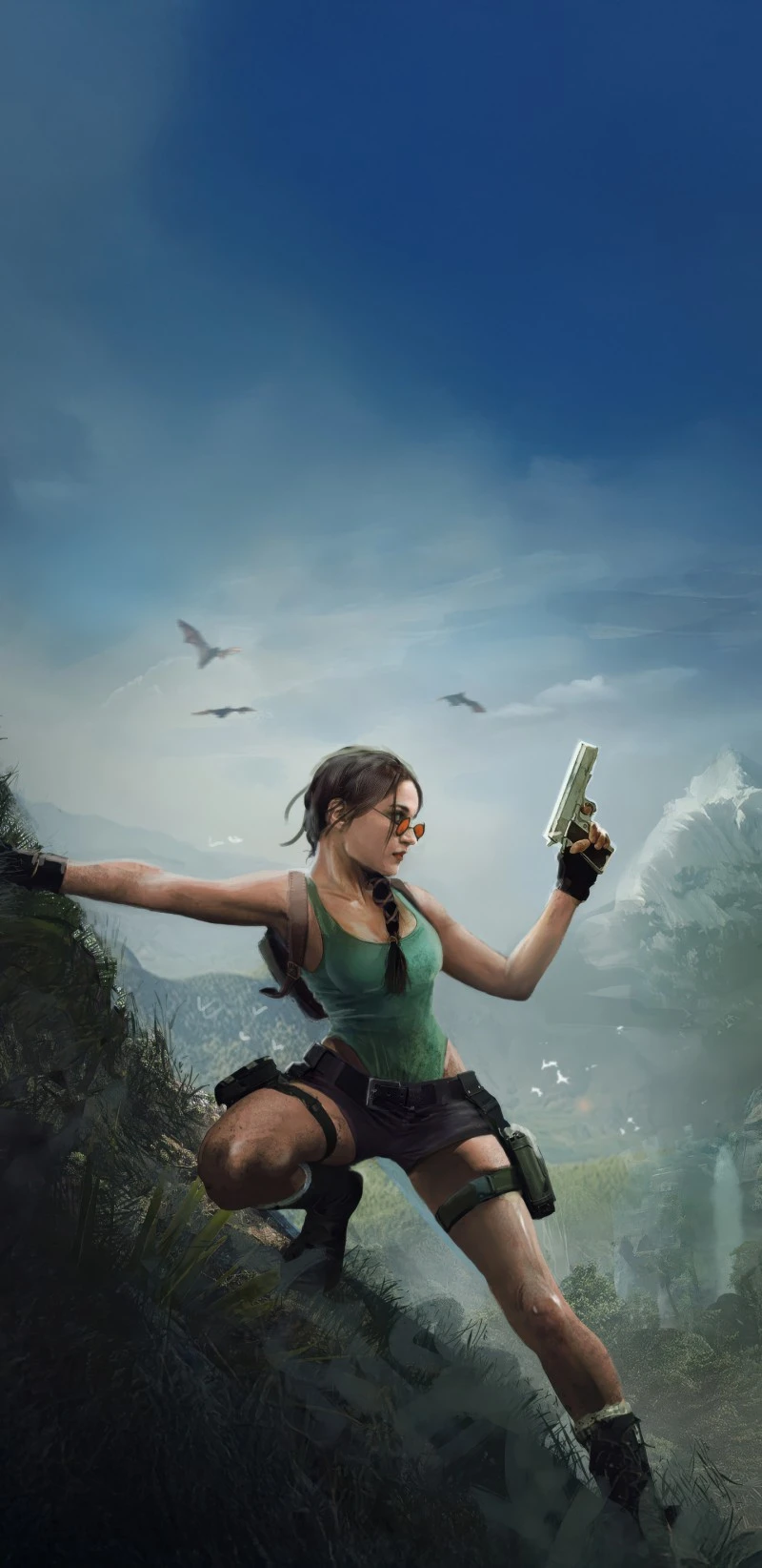 Tomb Raider: Jungle Adventure 4K Mobile Wallpaper