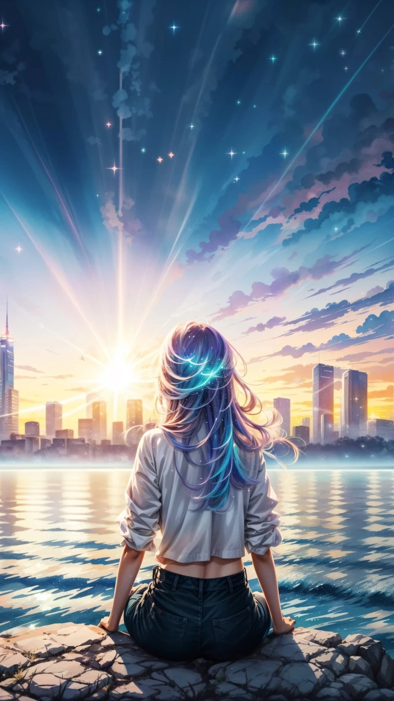 City Lights and Dreams 4K Mobile Wallpaper