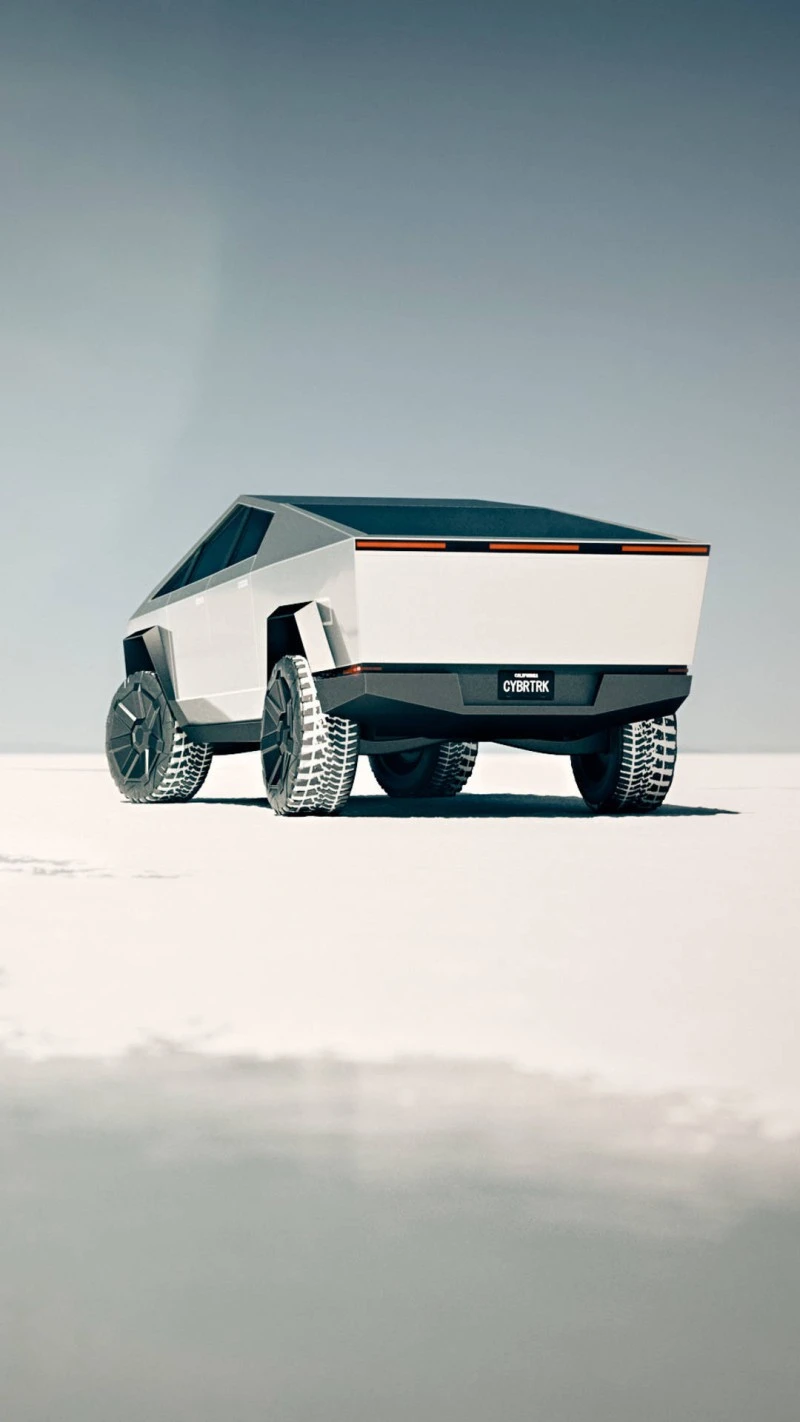 Tesla Cybertruck 4K Mobile Wallpaper